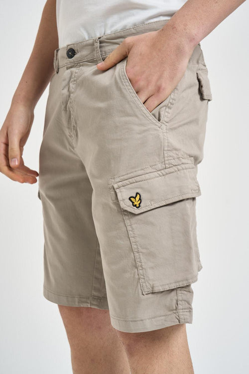Bermuda cargo uomo beige - 2