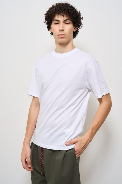 T-shirt uomo girocollo bianca