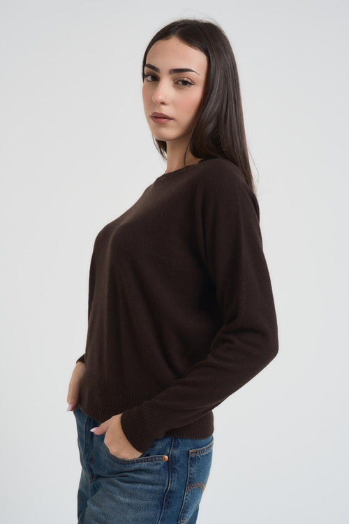 Maglia donna girocollo moro - 2