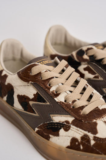 Sneakers donna in cavallino muccato - 5