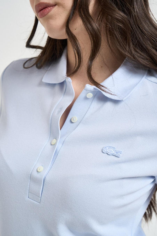 Polo donna celeste - 2