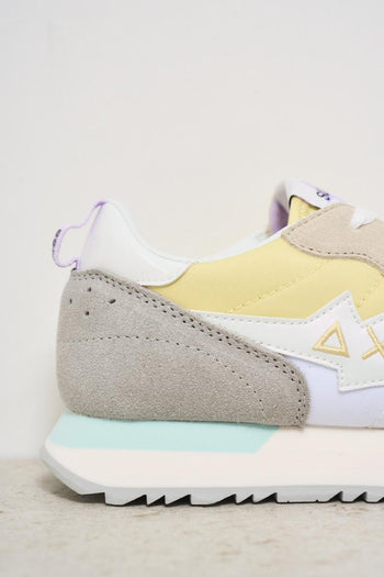 Sneakers donna multicolor giallo - 3