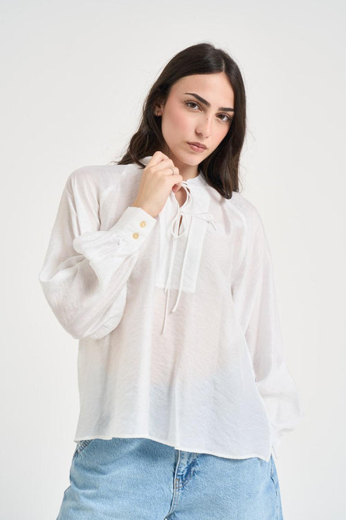 Blusa donna bianca