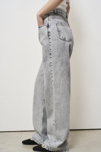 Jeans donna grigio - 3