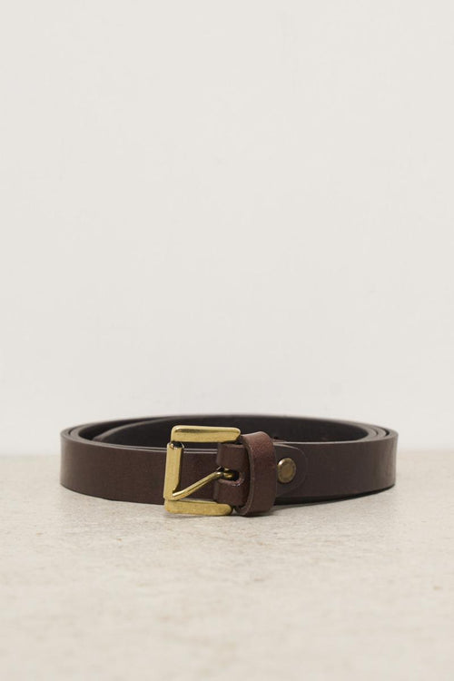 Brown women's belt