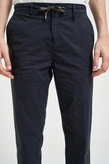 Pantalone uomo chino blu - 5