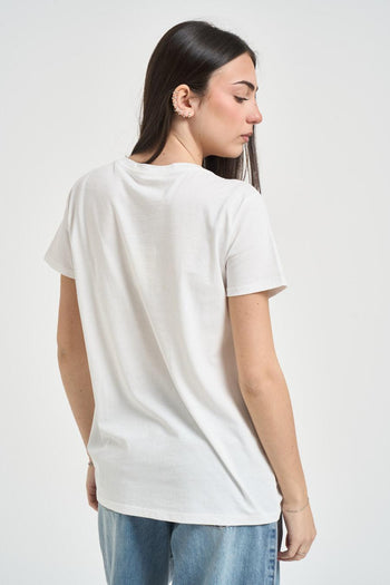 T-shirt donna bianca - 3
