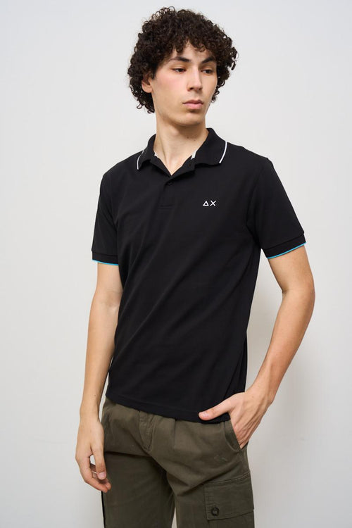 Polo uomo nero