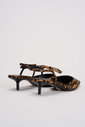 Slingback donna animalier - 5