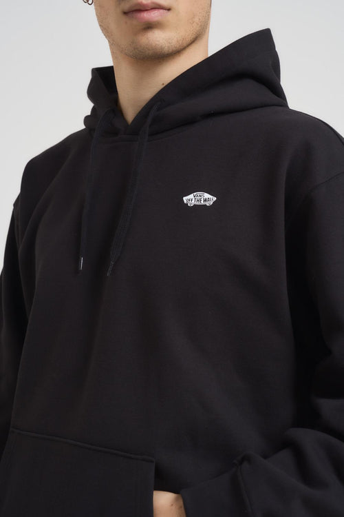 Felpa uomo con cappuccio nera - 2