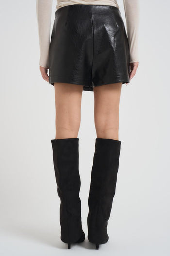 Gonna donna a pantaloncino nera - 5