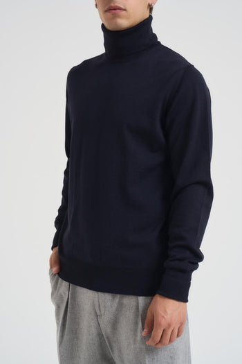 Maglia uomo collo alto stucco - 3