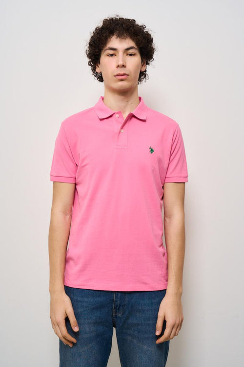 Polo uomo rosa