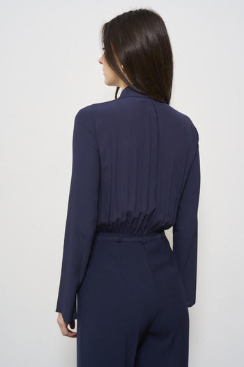Tuta donna elegante blu - 6