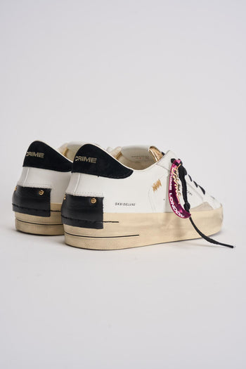 Sneakers donna bianca e nera - 5