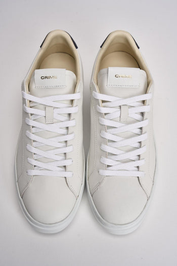 Sneakers uomo in pelle bianche - 6