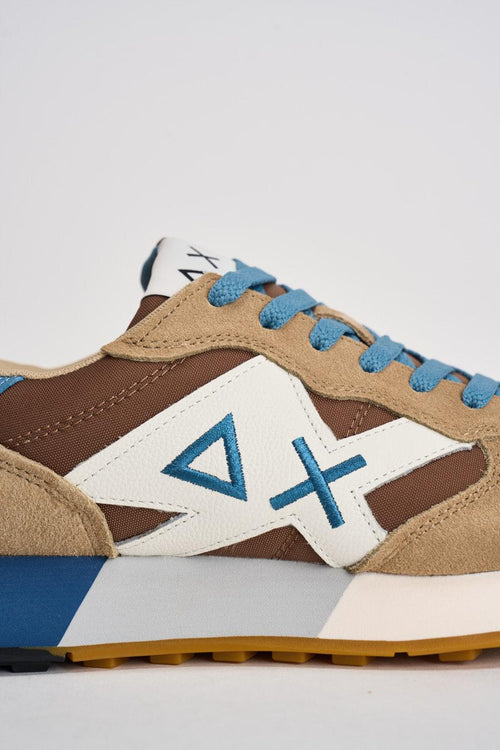 Sneakers uomo multicolor celeste - 2