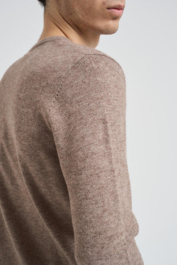 Maglia uomo girocollo tortora - 4