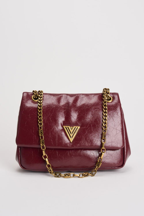 Borsa donna semilucida bordeaux