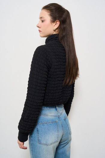 Giacca donna doppiopetto crema - 4