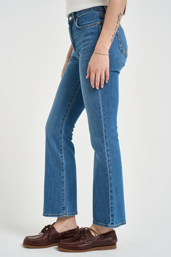 Jeans donna Zandra in denim blu - 3