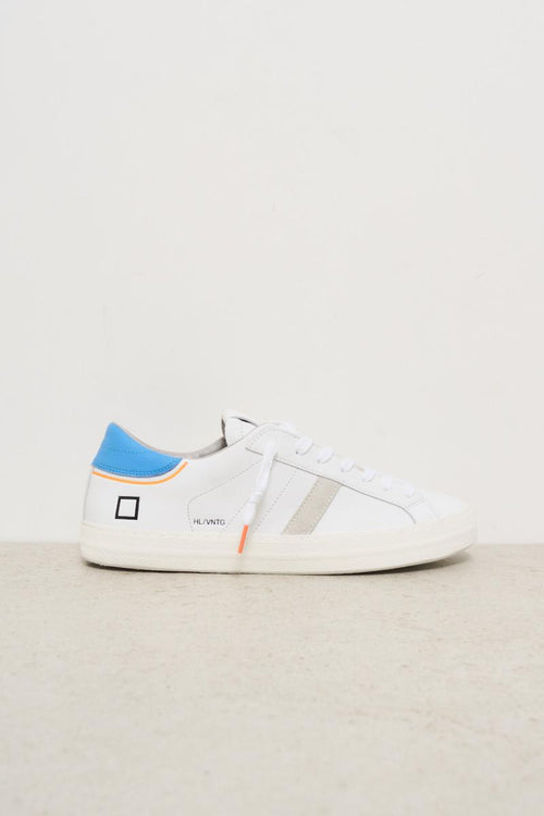 Sneakers uomo Hill low cald bianca