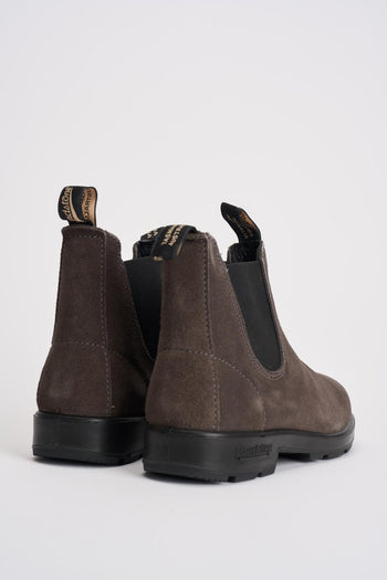 Stivaletto uomo grigio vintage - 6