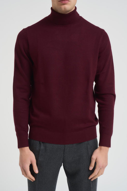 Dolcevita uomo prugna