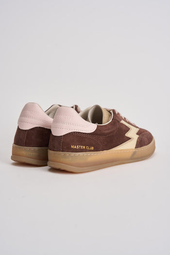 Sneakers donna marrone e rosa - 5