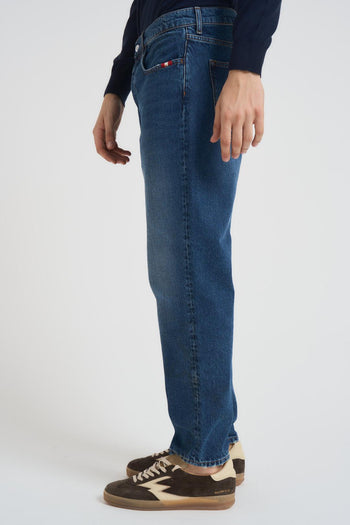 Jeans uomo blu scuro - 3