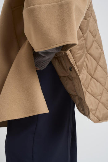 Cappotto in doppio drap di lana cammello - 8