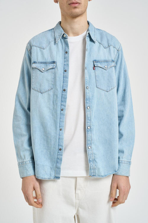 Camicia uomo Barstow in denim chiaro