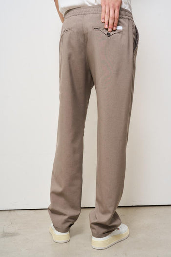 Pantalone uomo regular tortora - 4