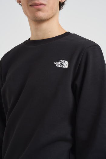 Felpa Simple Dome Crew uomo nera - 3