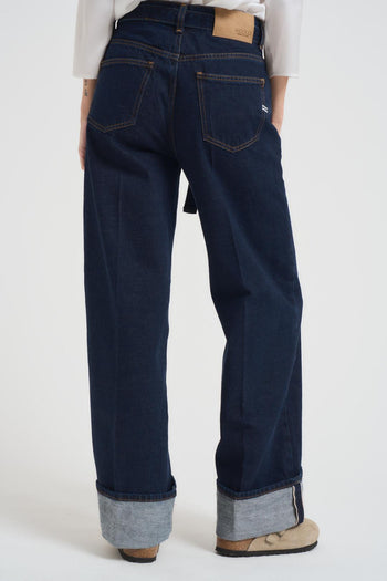 Jeans donna Elissa in denim scuro - 3