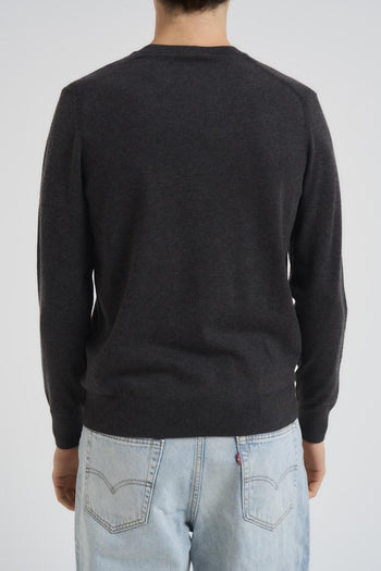 Maglia uomo girocollo grigio antracite - 3