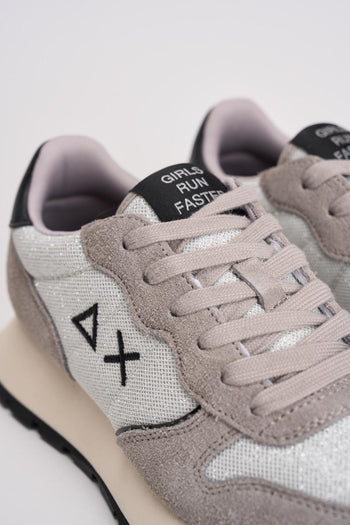 Sneakers donna grigie e nere - 4