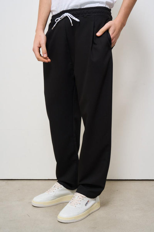 Pantalone uomo dritto nero - 2