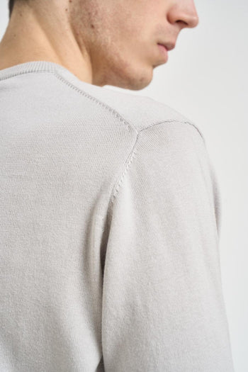 Maglia uomo girocollo grigia - 4