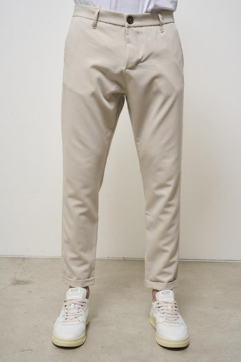 Pantalone uomo panna - 6