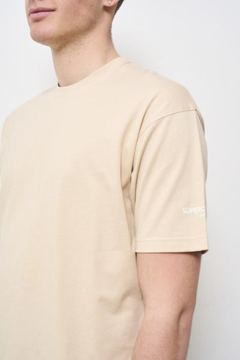T-shirt uomo girocollo avorio - 3