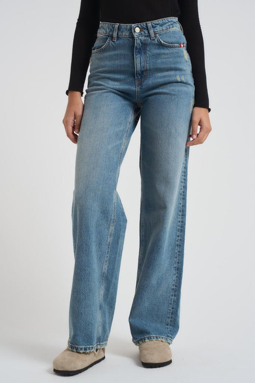 Jeans donna Linda in denim chiaro