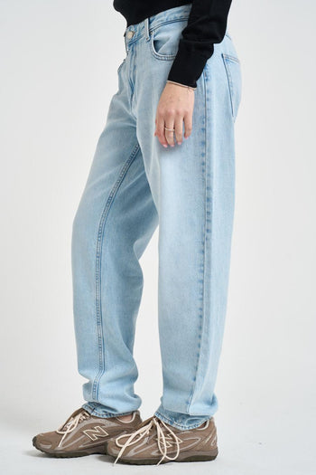 Jeans donna dritto denim chiaro - 3