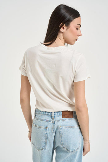 T-shirt donna bianca - 3