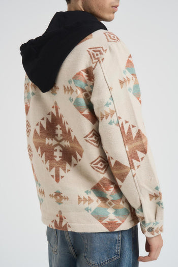 Camicia uomo azteca multicolor - 5