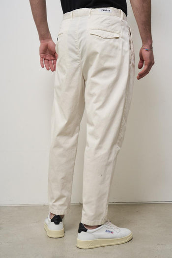 Pantalone uomo panna - 3