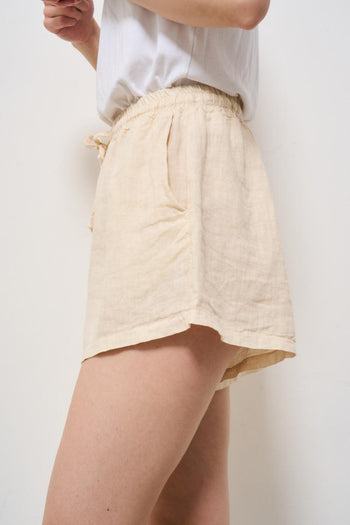 Shorts donna cipria - 3