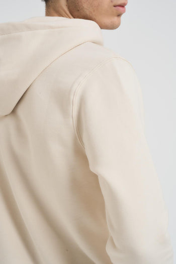 Felpa uomo con cappuccio burro - 4