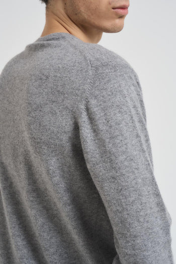 Maglia uomo girocollo grigia - 4