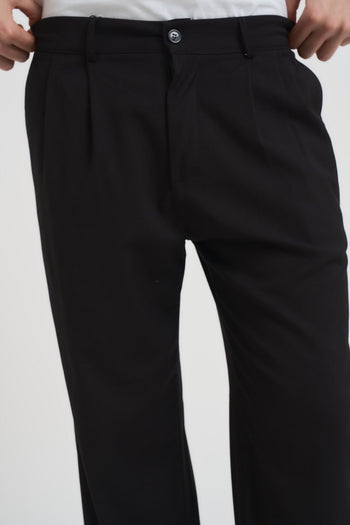 Pantalone uomo gamba dritta nero - 4